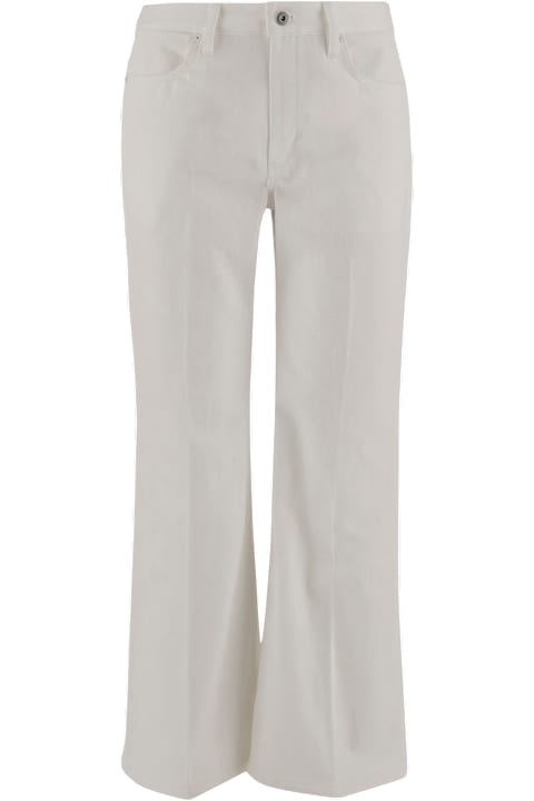 Jil Sander الجينز لـ السيدات Jil Sander Cotton Denim Flare Jeans