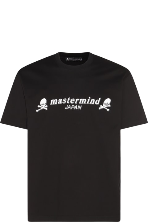メンズ Mastermind Japanのウェア Mastermind Japan Black And White Cotton T-shirt