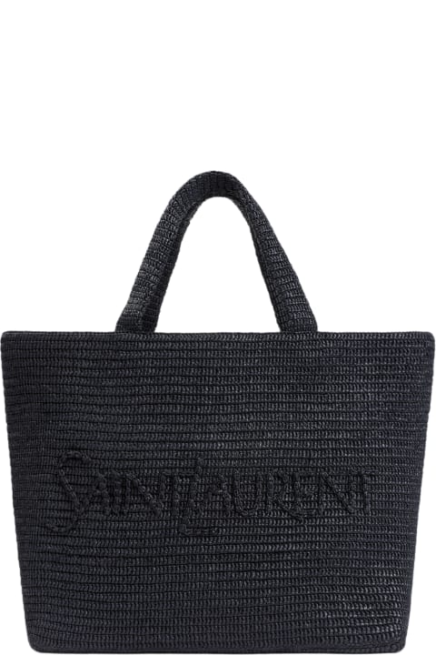 Homeware Saint Laurent Tote Bag In Rafia