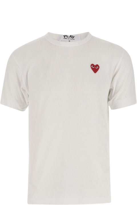 Clothing for Men Comme des Garçons Cotton T-shirt With Logo