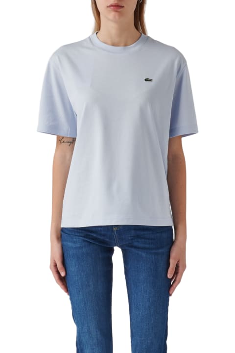 ウィメンズ Lacosteのトップス Lacoste Cotton T-shirt