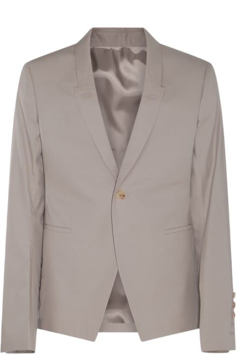 Rick Owens Coats & Jackets for Men Rick Owens Beige Cotton Blazer
