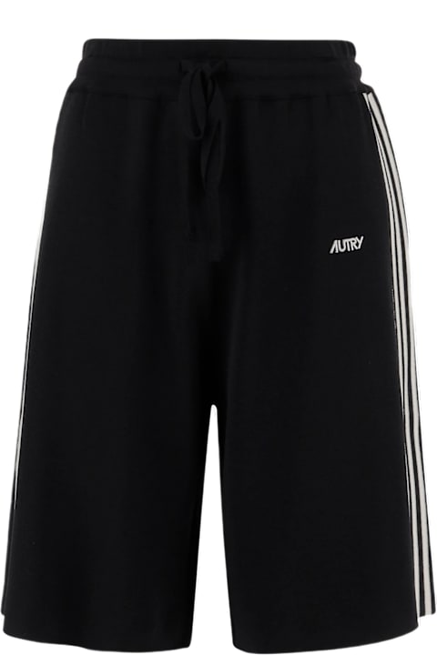 Autry for Women Autry Viscose Blend Logo Short Pants