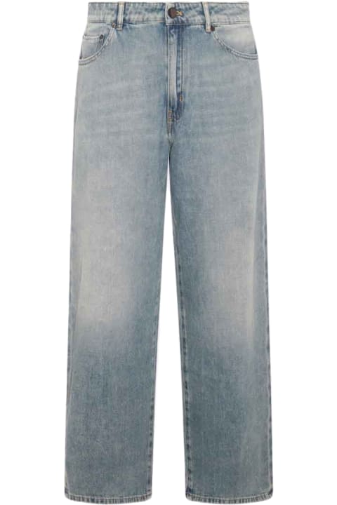 PT01 Clothing for Men PT01 Blue Cotton Denim Jeans