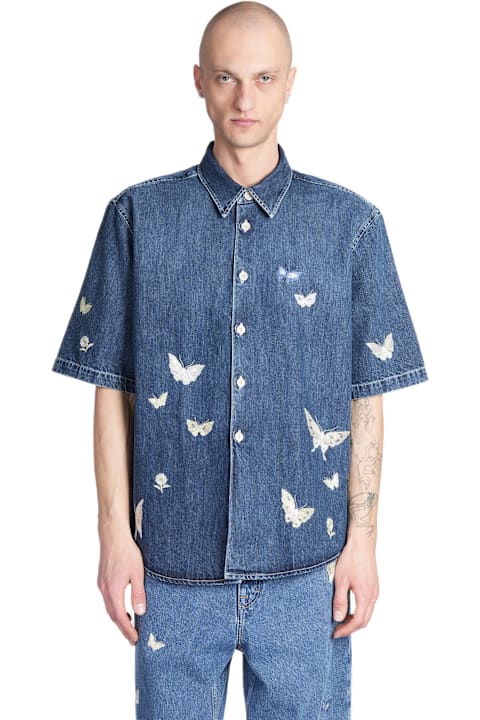 Our Legacy for Men Our Legacy Beyond Shirt In Blue Cotton