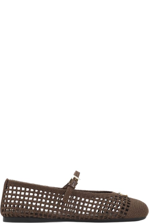 Prada Cotton Ballerinas