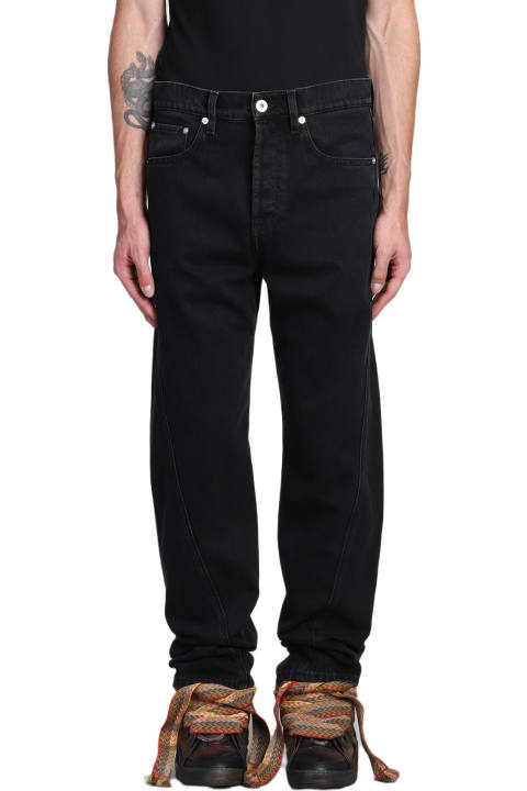 Jeans for Men Lanvin Jeans In Black Cotton