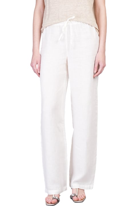ウィメンズ 120% Linoのパンツ＆ショーツ 120% Lino Pants In Beige Linen