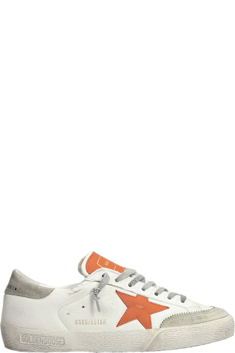 Golden Goose for Men Golden Goose 'st' White Leather Sneakers