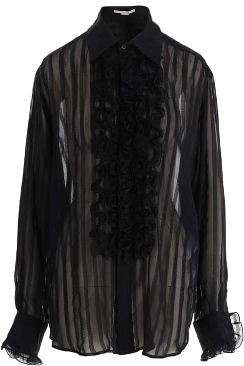 Fashion for Women Stella McCartney Silk And Viscose Blend Sheer Shirt