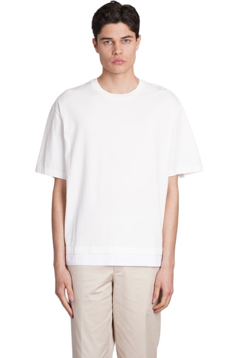 Neil Barrett for Men Neil Barrett T-shirt In White Cotton