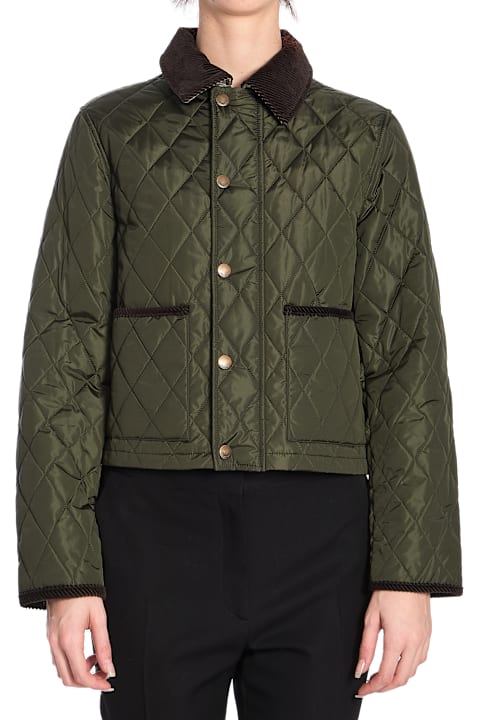 Homeware Burberry Cropped Quilted Jacket