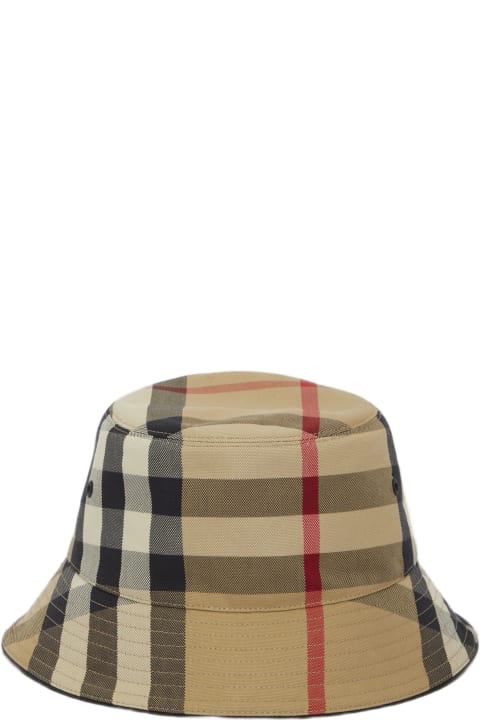 Hats for Women Burberry Exaggerated Check Bucket Hat