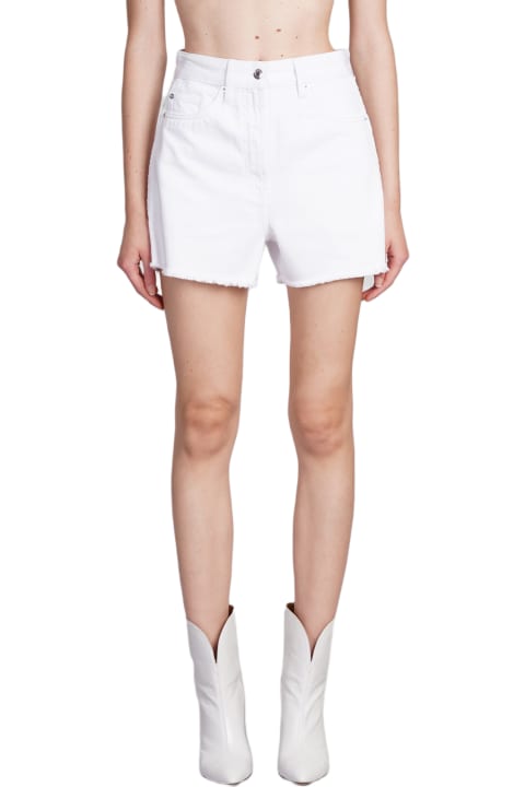 ウィメンズ IROのパンツ＆ショーツ IRO Salvadors Shorts In White Cotton