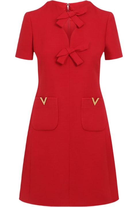 Homeware Valentino Virgin Wool Mini Dress