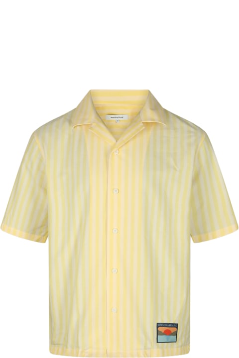 Maison Kitsuné for Men Maison Kitsuné Light Yellow Shirt