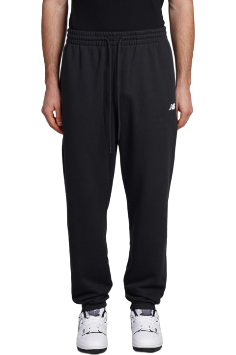 New Balance for Men New Balance Pants In Black Cotton