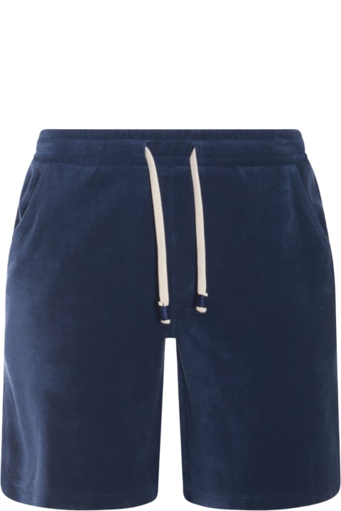 メンズ Alteaのボトムス Altea Blue Cotton Shorts