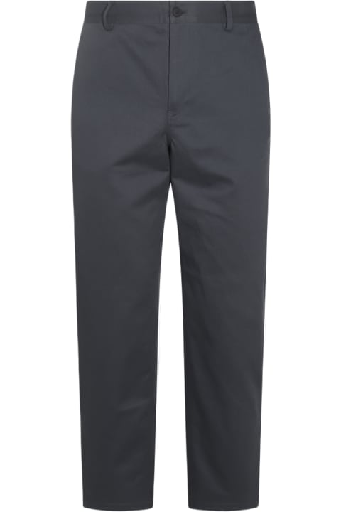 أدوات منزلية Maison Kitsuné Grey Cotton Pants Maison Kitsuné