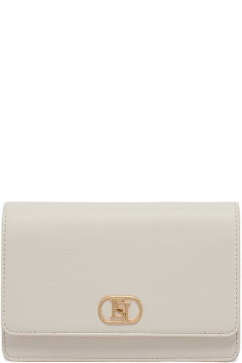 Clutches for Women Elisabetta Franchi Hand Bag With Logo