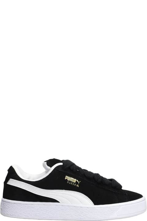 Puma Shoes for Women Puma Suede Xl Sneakers In Black Suede