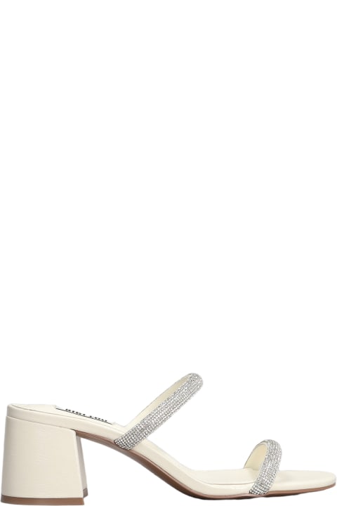 Bibi Lou Sandals for Women Bibi Lou Heater 60 Slipper-mule In White Leather