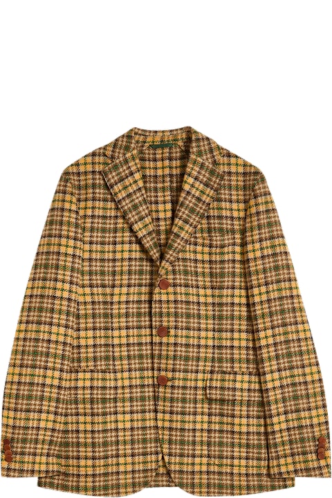 Homeware doppiaa Aabenzio Single-breasted Jacket With Flap Pockets