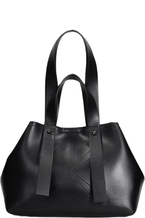 Off-White Totes for Women Off-White Day Off Small Tote In Black Leather