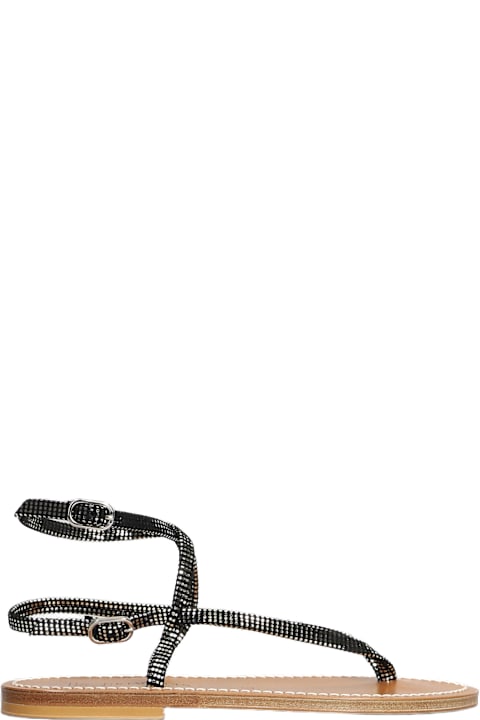 ウィメンズ K.Jacquesのシューズ K.Jacques Abaki F Flats In Black Leather
