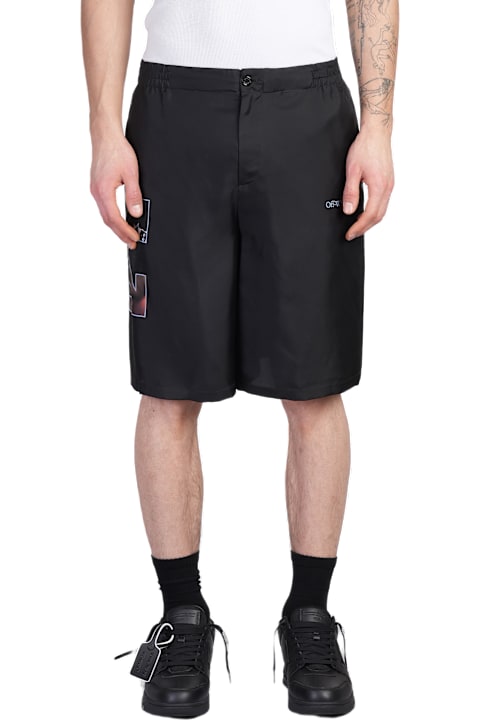 Off-White for Men Off-White Shorts In Black Silk