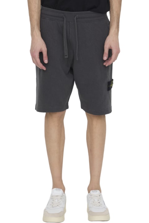 Pants for Women Stone Island Cotton Bermuda Shorts