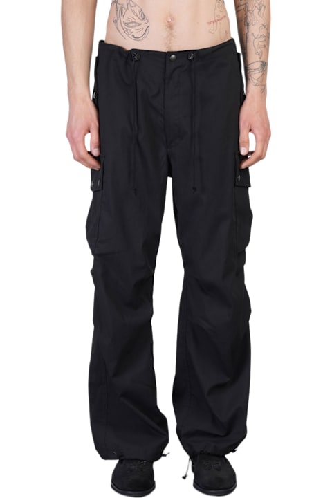 Needles Pants for Men Needles Pants In Black Cotton