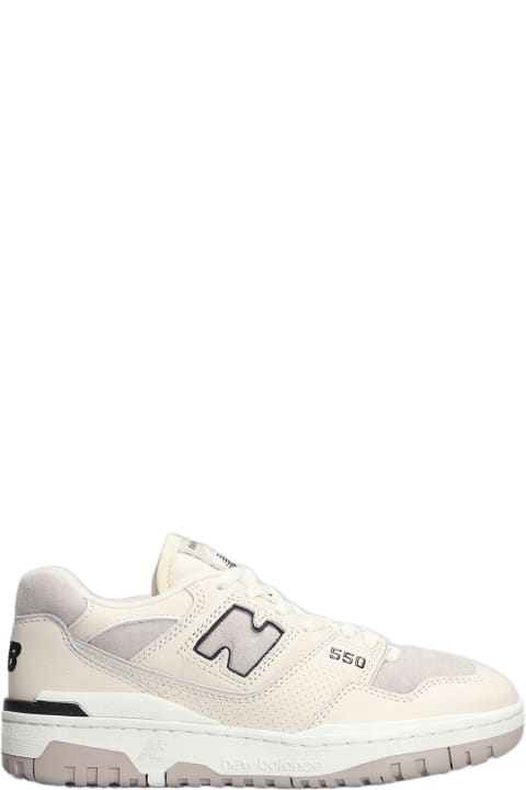 New Balance for Women New Balance 550 Sneakers In Beige Suede And Leather