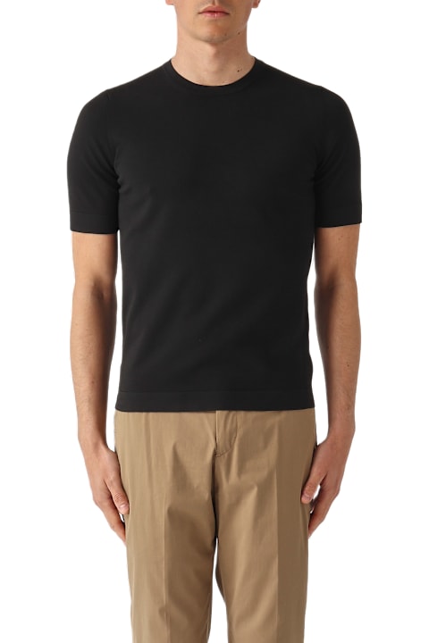 Gran Sasso Clothing for Men Gran Sasso T-shirt M/c Retta In Filo Cotone Organico T-shirt