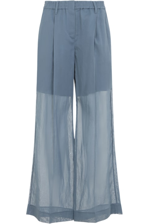 Brunello Cucinelli لـ Kids Brunello Cucinelli Organza Pants