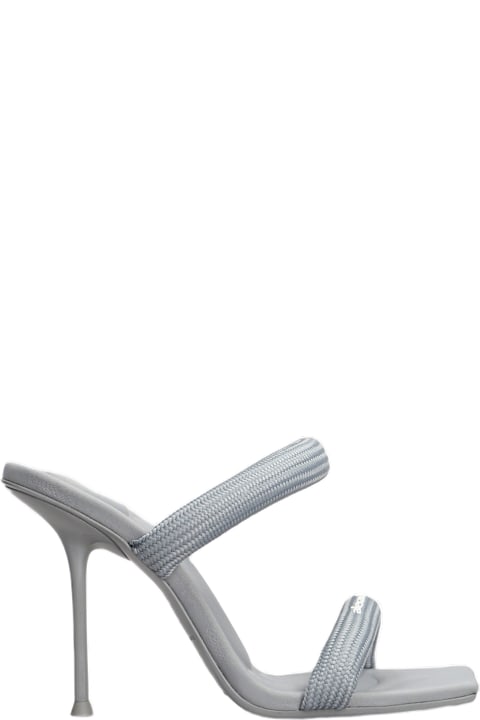 Alexander Wang Sandals for Women Alexander Wang Julie Slipper-mule In Grey Nylon