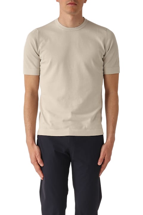 Gran Sasso Clothing for Men Gran Sasso T-shirt M/c Retta In Filo Cotone Organico T-shirt