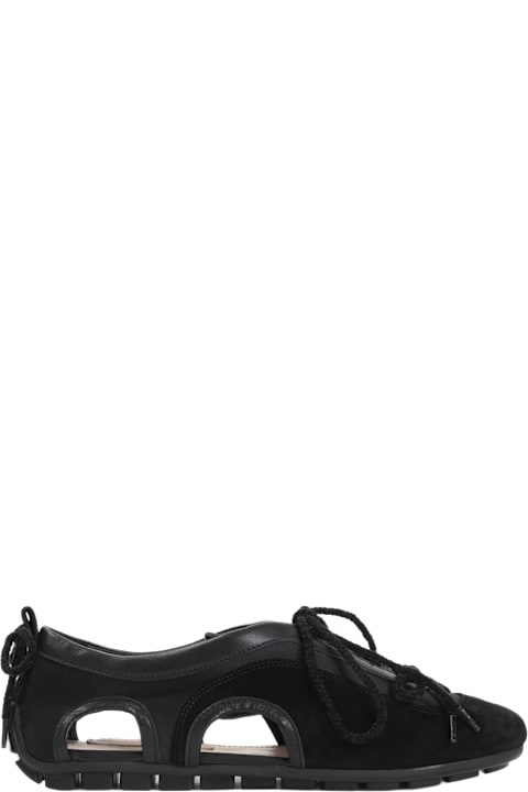 Simone Rocha for Men Simone Rocha Cutout Ballerina Grip Trained Sneakers