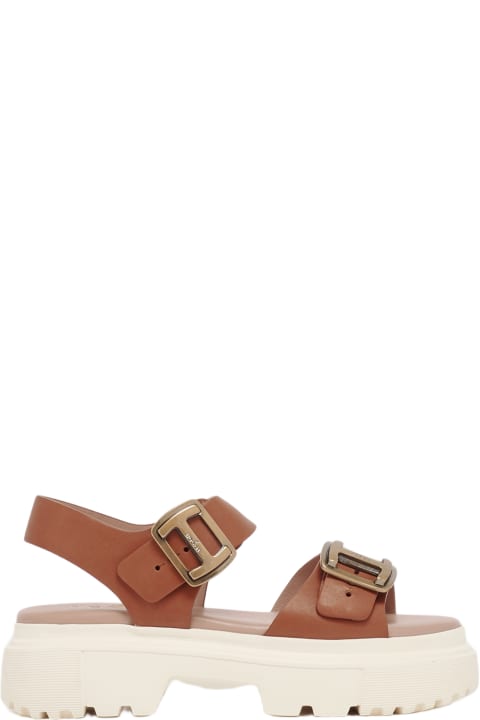 Hogan Shoes for Women Hogan Sandal With Two Buckles