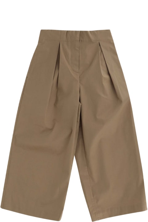 Burberry for Boys Burberry Cotton Pants With Pleats