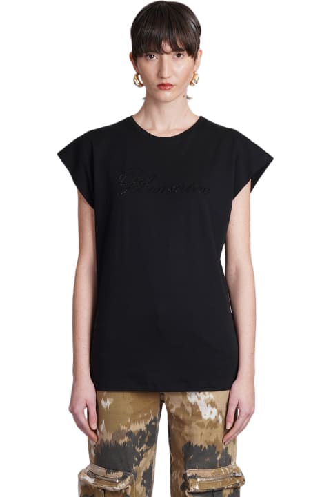 Blumarine for Women Blumarine T-shirt In Black Cotton