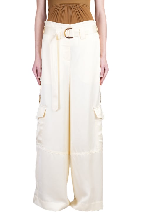 Zimmermann Pants & Shorts for Women Zimmermann Pants In Yellow Viscose