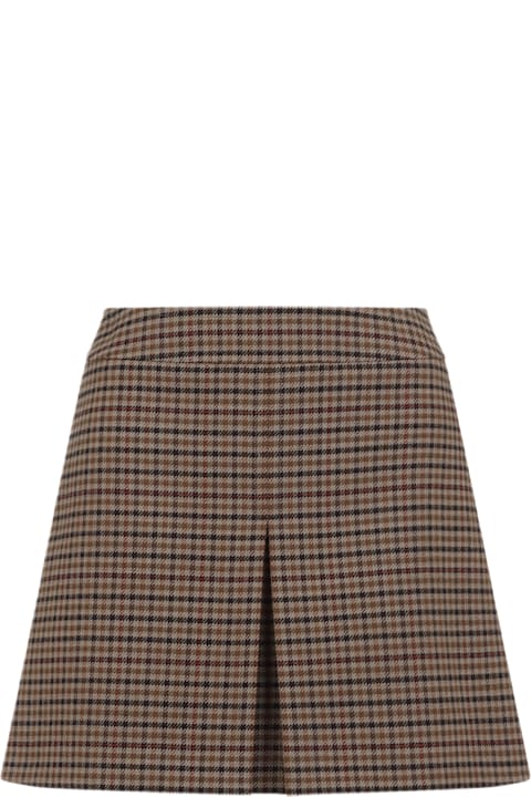 Celine for Women Celine Wool Mini Skirt