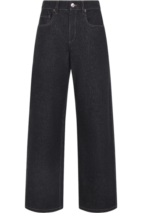 Brunello Cucinelli for Kids Brunello Cucinelli Cotton Jeans