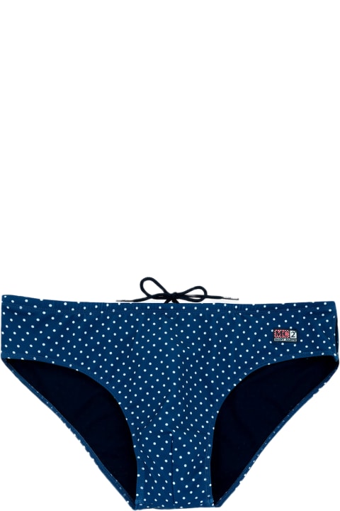 Homeware MC2 Saint Barth Man Polka Dots Swim Briefs Cayo