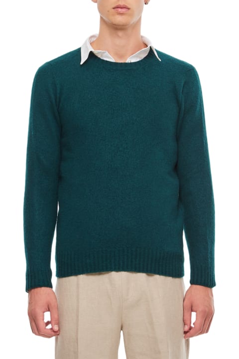 Drumohr Sweaters for Men Drumohr Crewneck Wool Sweater