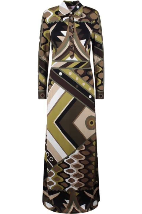 Fashion for Women Pucci Vivara-print Long Dress