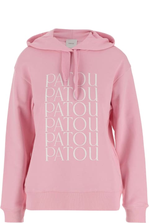 Patou Sweaters for Women Patou Pink Cotton Sweatshirt