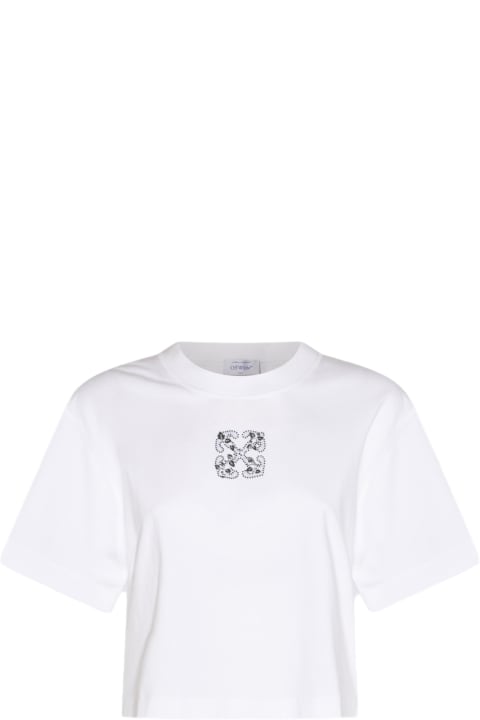 Off-White Topwear for Women Off-White White Cotton T-shirt