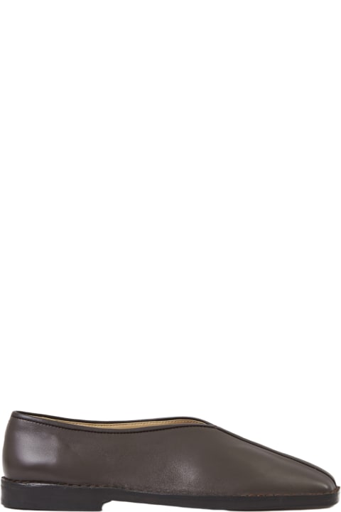 Lemaire Loafers & Boat Shoes for Men Lemaire Flat Piped Slippers Shoes